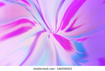 Light Purple vector template with bent lines. Colorful illustration in abstract style with gradient. Elegant pattern for a brand book.