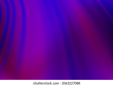 Light Purple vector template with bent ribbons. Colorful illustration in abstract marble style with gradient. A completely new marble design for your business.