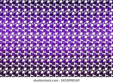 Light Purple vector template with bent ribbons. Colorful abstract illustration with gradient lines. Brand new design for your ads, poster, banner.