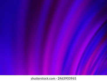 Light Purple vector template with bent ribbons. Creative illustration in halftone marble style with gradient. Marble style for your business design.
