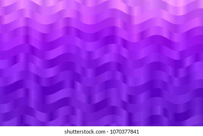 Light Purple vector template with bubble shapes. A completely new color illustration in marble style. The elegant pattern for brand book.
