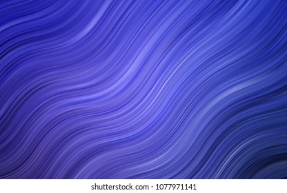 Light Purple vector template with bubble shapes. Modern gradient abstract illustration with bandy lines. Marble style for your business design.