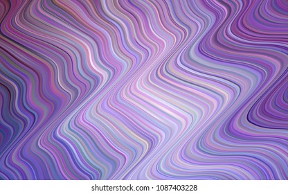 Light Purple vector template with bubble shapes. Colorful illustration in abstract marble style with gradient. New composition for your brand book.
