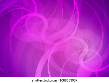 Light Purple vector template with bubble shapes. A sample with blurred bubble shapes. The best blurred design for your business.