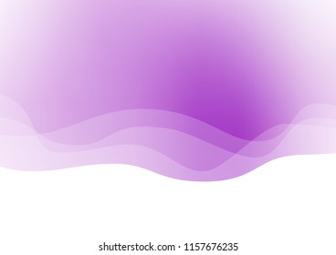 Light Purple vector template with bubble shapes. Modern gradient abstract illustration with bandy lines. Textured wave pattern for backgrounds.