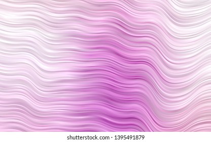 Light Purple vector template with bubble shapes. Glitter abstract illustration with wry lines. Marble design for your web site.