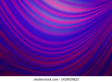 Light Purple vector template with bubble shapes. A sample with blurred bubble shapes. The best blurred design for your business.