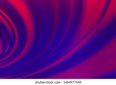 Light Purple vector template with bubble shapes. Brand new colored illustration in marble style with gradient. The elegant pattern for brand book.