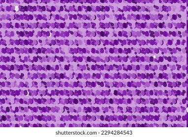 Light Purple vector template with bubble shapes. An elegant bright illustration with gradient. New composition for your brand book.
