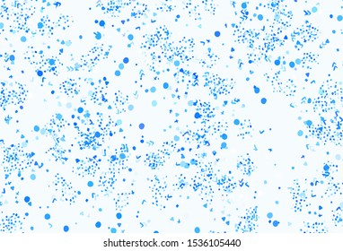 Light Purple vector template with chaotic shapes. Illustration with colorful gradient shapes in abstract style. Modern design for your business card.