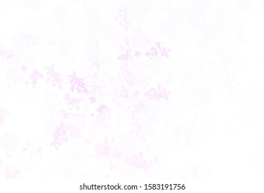Light Purple vector template with chaotic shapes. Illustration with colorful gradient shapes in abstract style. Modern design for your business card.