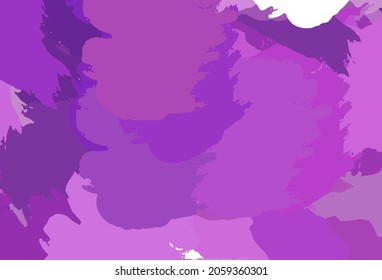 Light Purple vector template with chaotic shapes. Illustration with colorful gradient shapes in abstract style. Background for a cell phone.