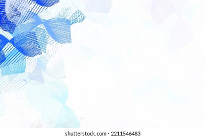 Plantilla de vector púrpura claro con formas caóticas. Coloridas formas caóticas con gradiente de estilo moderno. Diseño elegante para tapices.