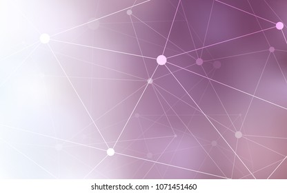 Light Purple vector template with circles, triangles. Abstract illustration with colorful discs and triangles. New design for ad, poster, banner of your website.