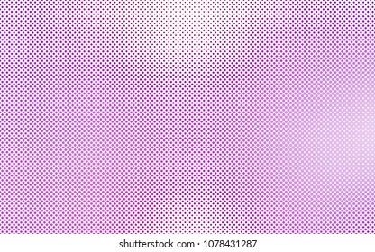 Light Purple vector  template with circles. Abstract illustration with colored bubbles in nature style. Pattern can be used as texture of water, rain drops.
