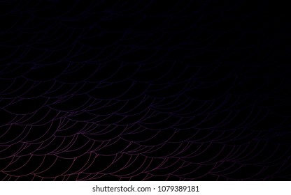 Light Purple vector  template with circles. Beautiful colored illustration with blurred circles in nature style. The pattern can be used for aqua ad, booklets.