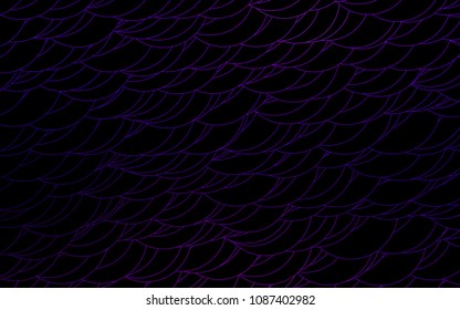Light Purple vector  template with circles. Glitter abstract illustration with blurred drops of rain. The pattern can be used for beautiful websites.