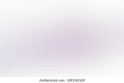 Light Purple vector  template with circles. Blurred decorative design in abstract style with bubbles. The pattern can be used for ads, leaflets of liquid.
