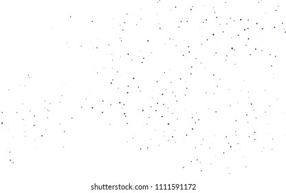 Light Purple vector  template with circles. Abstract illustration with colored bubbles in nature style. New design for ad, poster, banner of your website.