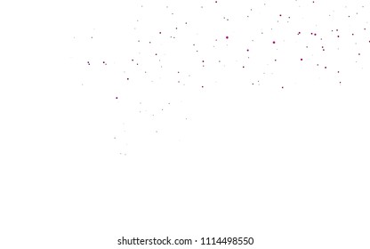 Light Purple vector  template with circles. Blurred bubbles on abstract background with colorful gradient. The pattern can be used for aqua ad, booklets.