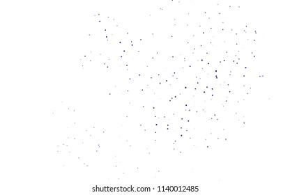 Light Purple vector  template with circles. Modern abstract illustration with colorful water drops. Beautiful design for your business natural advert.