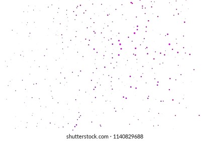 Light Purple vector  template with circles. Abstract illustration with colored bubbles in nature style. New design for ad, poster, banner of your website.