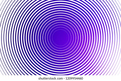 Light Purple vector template with circles. Blurred bubbles on abstract background with colorful gradient. Template for your brand book.