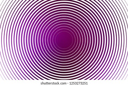 Light Purple vector template with circles. Beautiful colored illustration with blurred circles in nature style. Design for business adverts.