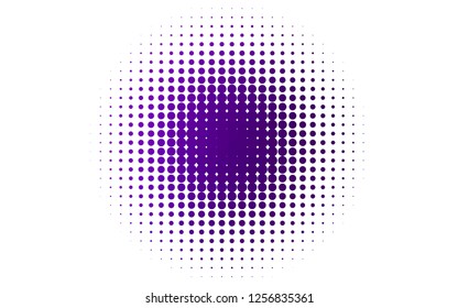 Light Purple vector template with circles. Illustration with set of shining colorful abstract circles. Design for business adverts.