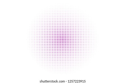 Light Purple vector template with circles. Illustration with set of shining colorful abstract circles. Design for business adverts.