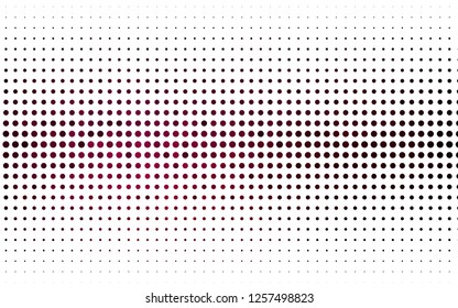 Light Purple vector template with circles. Modern abstract illustration with colorful water drops. Template for your brand book.