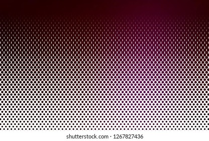 Light Purple vector template with circles. Blurred bubbles on abstract background with colorful gradient. Pattern for beautiful websites.