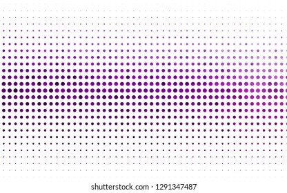 Light Purple vector template with circles. Modern abstract illustration with colorful water drops. Pattern for beautiful websites.