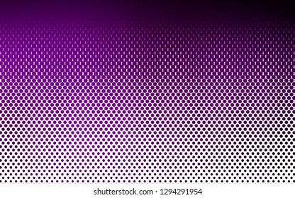 Light Purple vector template with circles. Blurred bubbles on abstract background with colorful gradient. Pattern for ads, leaflets.