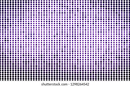 Light Purple vector template with circles. Glitter abstract illustration with blurred drops of rain. Pattern for ads, booklets.