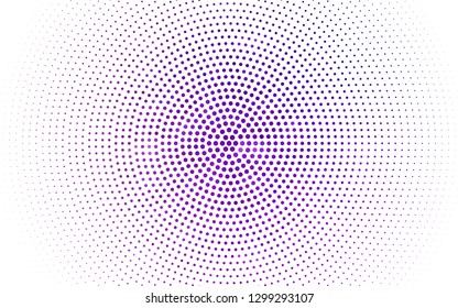 Light Purple vector  template with circles. Blurred bubbles on abstract background with colorful gradient. Pattern for beautiful websites.