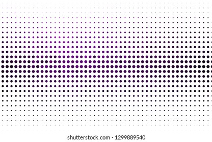 Light Purple vector template with circles. Blurred decorative design in abstract style with bubbles. Pattern for ads, leaflets.