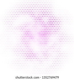 Light Purple vector template with circles. Abstract illustration with colorful spots in nature style. Pattern for business ads.