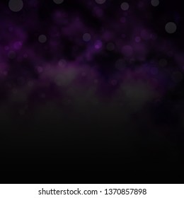Light Purple vector template with circles. Abstract illustration with colorful spots in nature style. Design for posters, banners.