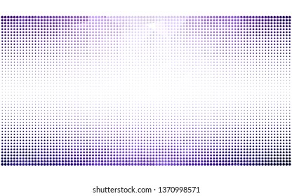 Light Purple vector  template with circles. Glitter abstract illustration with blurred drops of rain. Pattern for futuristic ad, booklets.