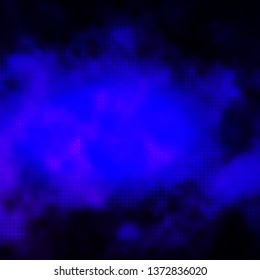 Light Purple vector template with circles. Modern abstract illustration with colorful circle shapes. Design for your commercials.