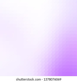 Light Purple vector template with circles. Colorful illustration with gradient dots in nature style. Pattern for business ads.
