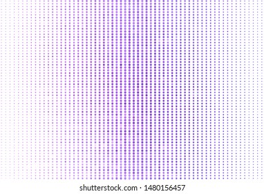 Light Purple vector template with circles. Beautiful colored illustration with blurred circles in nature style. Design for poster, banner of websites.