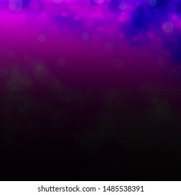 Light Purple vector template with circles. Abstract illustration with colorful spots in nature style. Pattern for wallpapers, curtains.