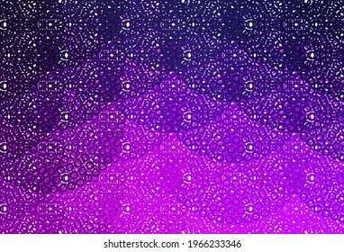 Light Purple vector template with circles. Beautiful colored illustration with blurred circles in nature style. Pattern for futuristic ad, booklets.