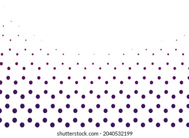 Light purple vector template with circles. Illustration with set of shining colorful abstract circles. Completely new template for your brand book.