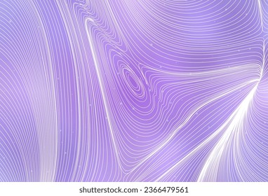 Light Purple vector template with circles, lines. Abstract illustration with gradient geometric forms. Modern template for landing page.