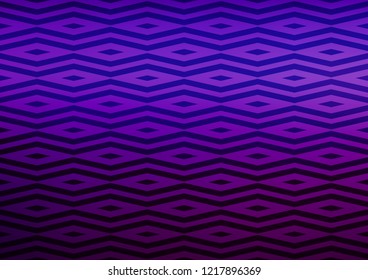 Light Purple vector template with crystals, triangles. Abstract gradient illustration with triangles. Pattern can be used for websites.