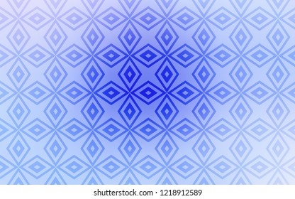 Light Purple vector template with crystals, rectangles. Beautiful illustration with rectangles and squares. Best design for your ad, poster, banner.