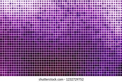 Light Purple vector template with crystals, rectangles. Abstract gradient illustration with rectangles. The template can be used as a background.